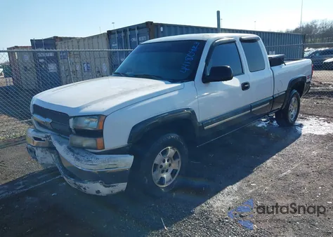2005 Chevrolet Silverado 1500 Ls из США, поврежденный, VIN 1GCEK19T45Z202006